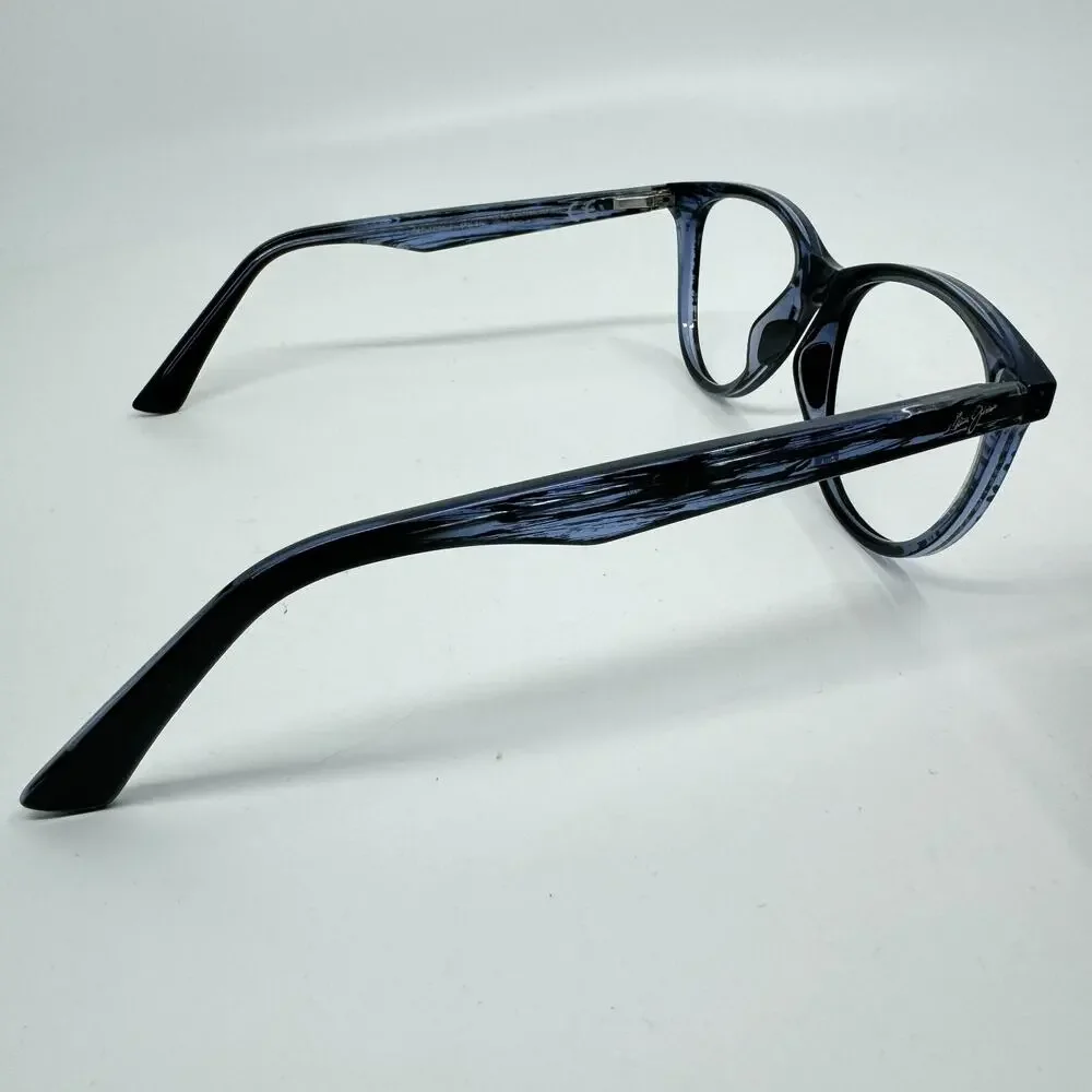 Maui Jim‎ Cathedrals MJ782-03S Sunglasses Blue Black Stripe H10416